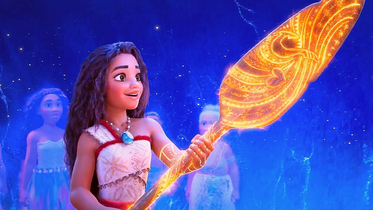 MOANA DESPERTOU as marcas de um SEMI DEUS e seu PODER reune TODOS os OCEANOS do PLANETA