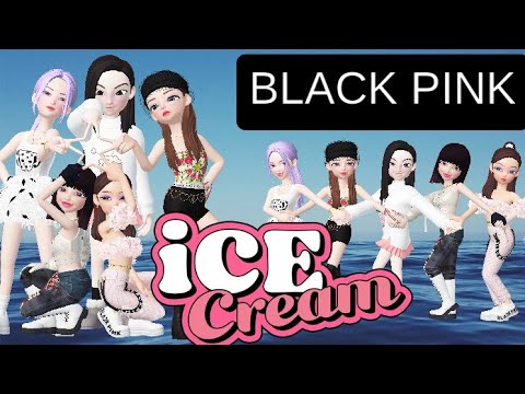 Placing myself in Blackpink Ice-cream Song (Zepeto) in the place of Selena Gomez 😂||Blackpink..