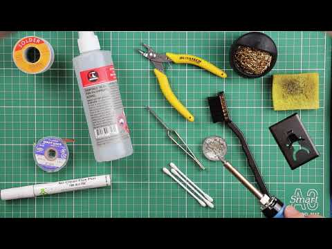 THN #009 - Kit Assembly #1 - Soldering tools & preparation