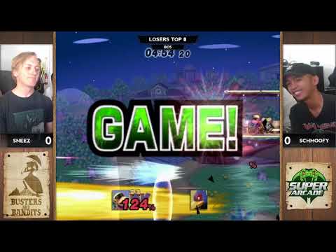 Busters & Bandits 10 - Losers Top 8 ft. Sneez (Diddy Kong) VS Schmoofy (Falco, Fox)