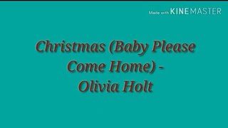 Christmas (Baby Please Come Home) - Olivia Holt ASL