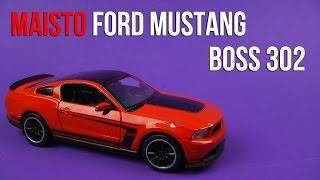 Maisto (1:24) Ford Mustang Boss 302 (31269) - відео 1