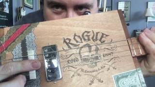 St Blues Rogue Cigar Box Guitar Demo