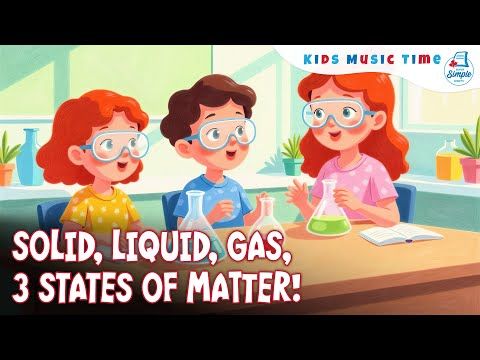 Matter Song for Kids – Solids, Liquids, and Gases!