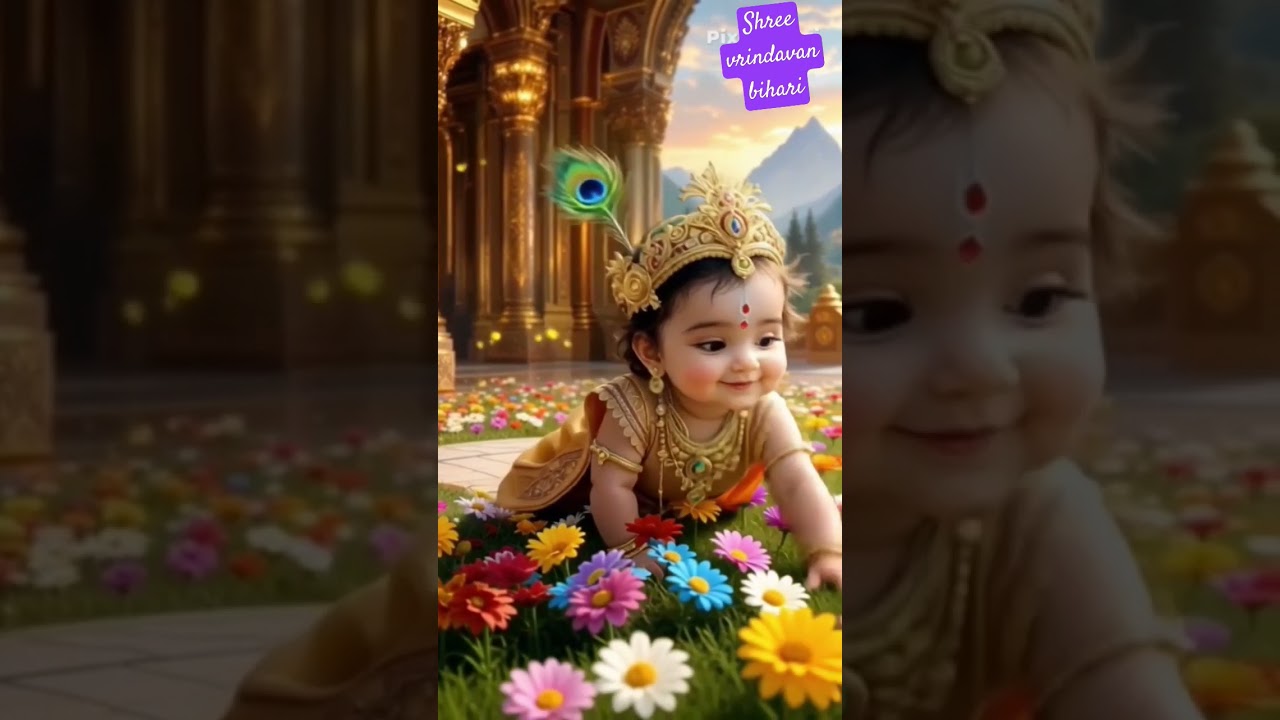 फूलो में सज रहे है #श्री वृन्दावन बिहारी#vrindavan #radhakrishna #kishori bhajan#shorts#viral bhajan