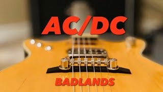 AC/DC Badlands (Malcolm Young Guitar Lesson)