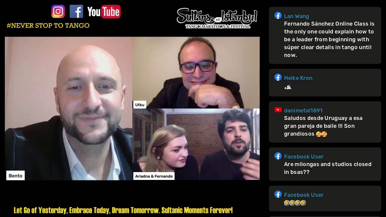 Sultanic live stream with Ariadna Naveira & Fernando Sanchez !