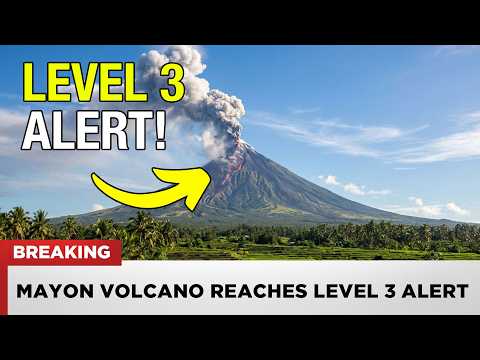 1 MINUTE AGO: Mayon Volcano Reaches Alert Level 3 as Lava Dome Collapses - Philippine Arc Awakening