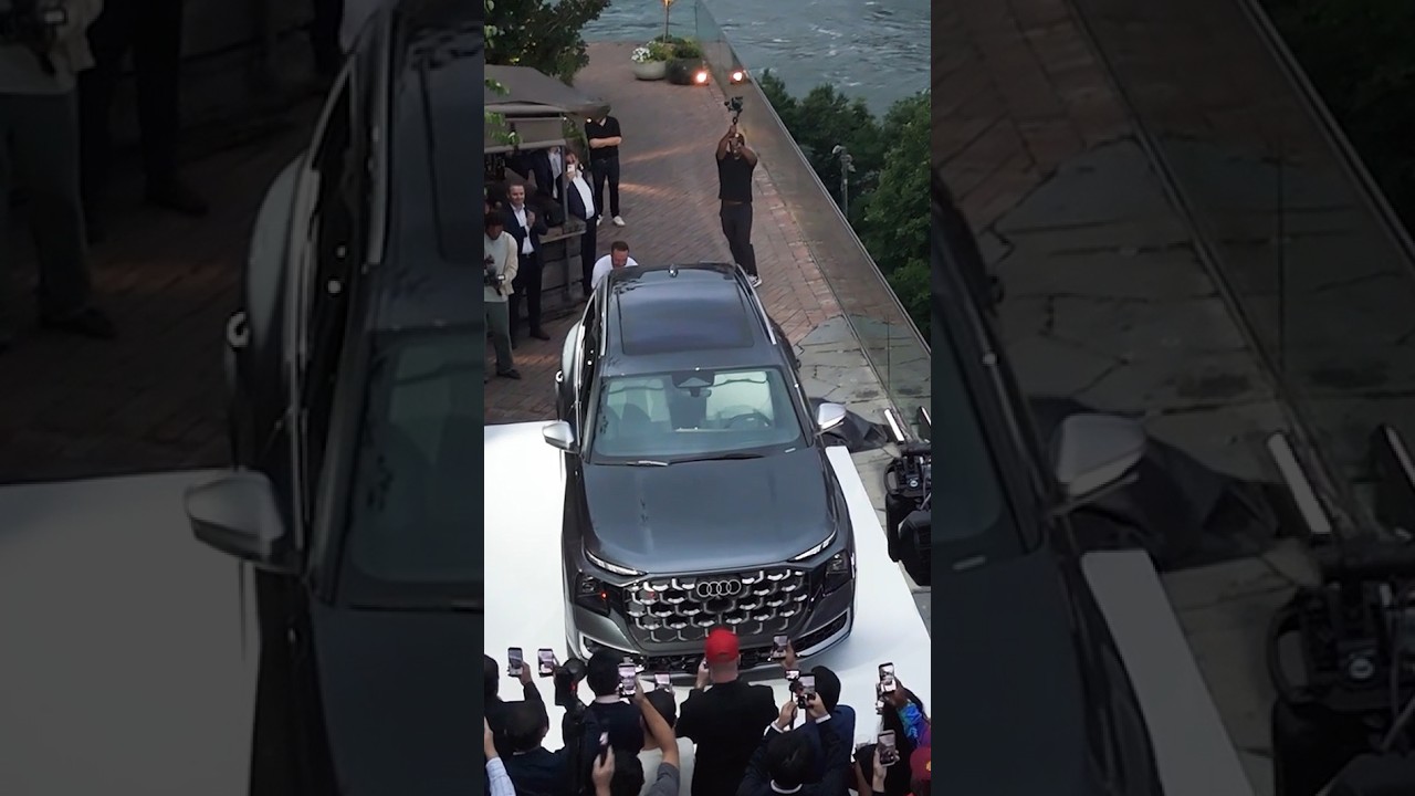 2027 Audi Q9 Reveal in New York City #audi #automobile #newyork