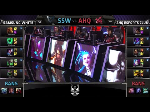 Samsung White vs ahq e-Sports | Game 1 Group A S4 LOL World Championship 2014 Day 1 | SSW vs AHQ