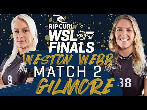 Tatiana Weston-Webb vs Stephanie Gilmore | Rip Curl WSL Finals 2022 - Match 2