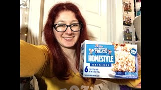 Taste Test Review - Rice Krispies Treats Homestyle Original