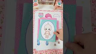 Download lagu 큐티 프렌즈 종이구관 세트 ! ★ ♡Yeppug Paper Dolls♡ #shorts mp3