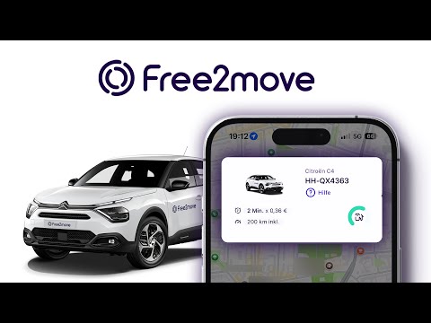 Wie funktioniert Free2move / Share Now? (Tutorial): Einfach ein Auto mieten