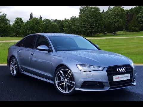 GM66KVE AUDI A6 TDI ULTRA S LINE BLACK EDITION GREY 2017, Bradford Audi