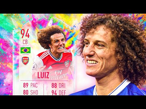 SIDESHOW BOB IS BACK! 🤡 94 SUMMER HEAT DAVID LUIZ PLAYER REVIEW! - FIFA 20 Ultimate Team