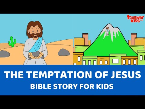 The temptation of Jesus - Bible story for kids