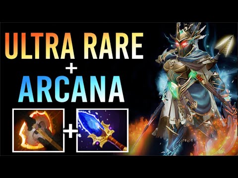 NEW ULTRA RARE Bane of Deathstalker Set Phantom Assassin + ARCANA Best Effect Rank Gameplay Dota 2
