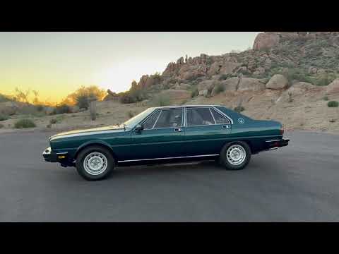 Walk Around: 1980 Maserati Quattroporte III 