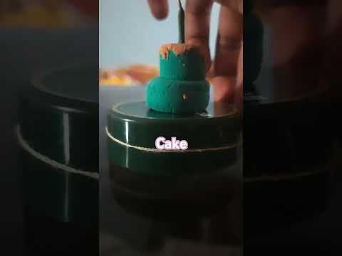 Mini clay cake made by Samyukta 🤩 #gacha #