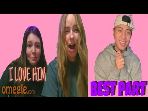 Justin Vasquez SING BEST PART ON OMEGLE | GIRLS SHOCK REACTION #4
