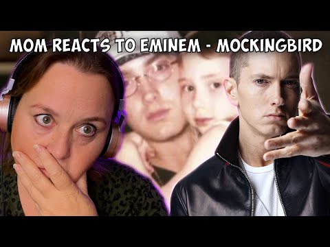 My MOM Reacts to Eminem - Mockingbird [Heavy Discussion]