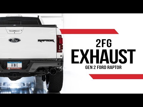 AWE 2FG Exhaust for the Gen 2 Ford Raptor