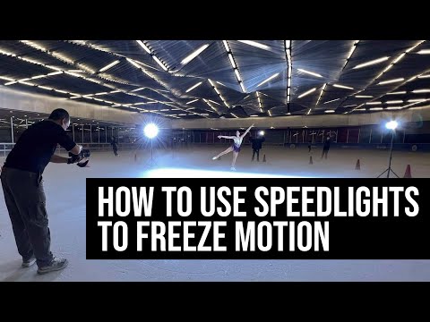 How to FREEZE Motion using Flash (Speedlights)