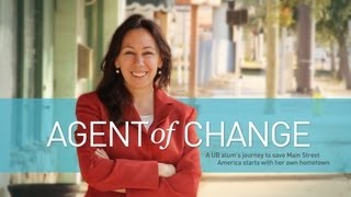 UB alumnus Amy Kedron talks about her localism work.