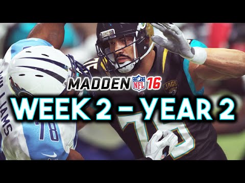 Madden 16 Jaguars Connected Franchise Year 2 - Week 2 vs Titans Ep.23