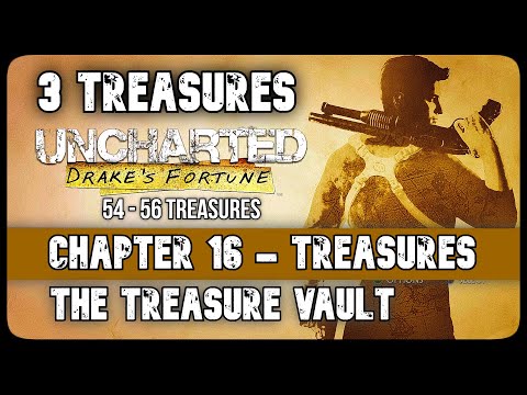 Uncharted Drake's Fortune | Chapter 16 Treasures [3 Treasures]