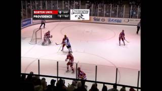 preview picture of video 'Boston University vs. Providence College Hockey 1/25/13'