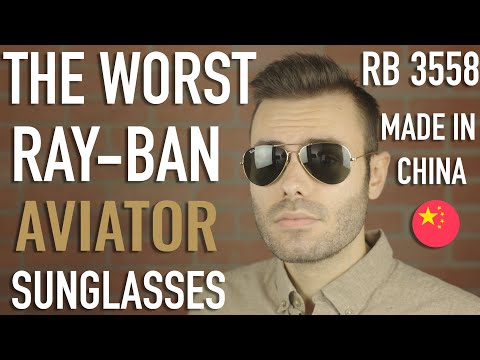 The Worst Ray-Ban Aviator Sunglasses (DO NOT BUY THESE)!!