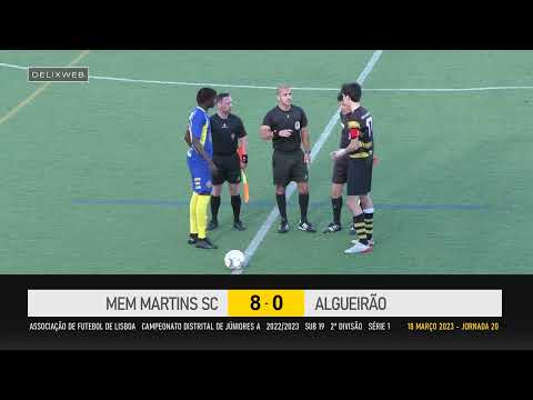 Mem Martins (8-0) Algueirão [SUB19 J20]