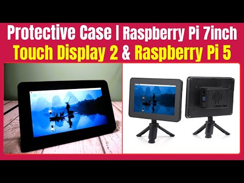 Raspberry Pi Display 2 Case Setup & Review  7 Inch Touchscreen with Raspberry Pi 5