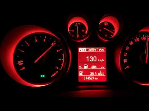 Opel Astra J OPC acceleration