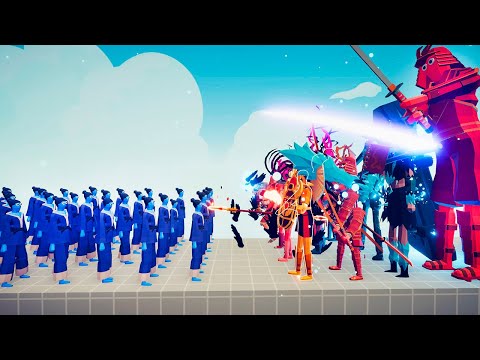 100x TAEKWONDO vs EVERY BOSS | TABS Totally Accurate Battle Simulator
