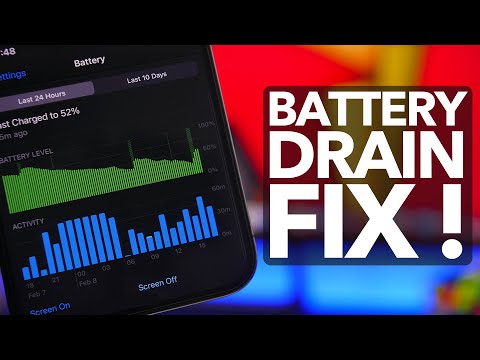 iPhone Battery Drain FIX - iOS 14 / iOS 14.4