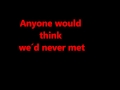 Lovers to Strangers (with lyrics) 