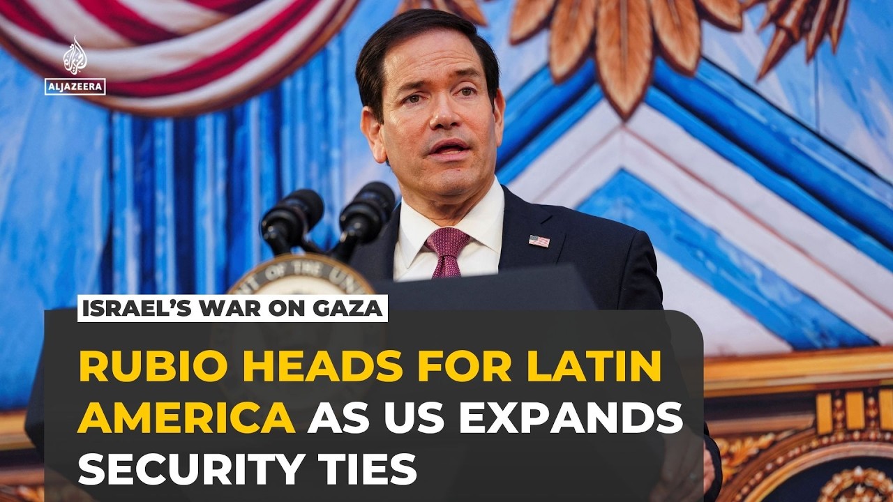 Rubio heads to Colombia, Ecuador, Peru after right-wing victories in region