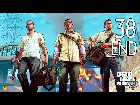 Grand Theft Auto V - Ending Walkthrough Part 38 GTA 5 Gameplay 1080p HD 60FPS PC