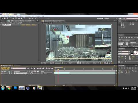 Adobe After Effects CS5.5 | How To Use DE_Artifact