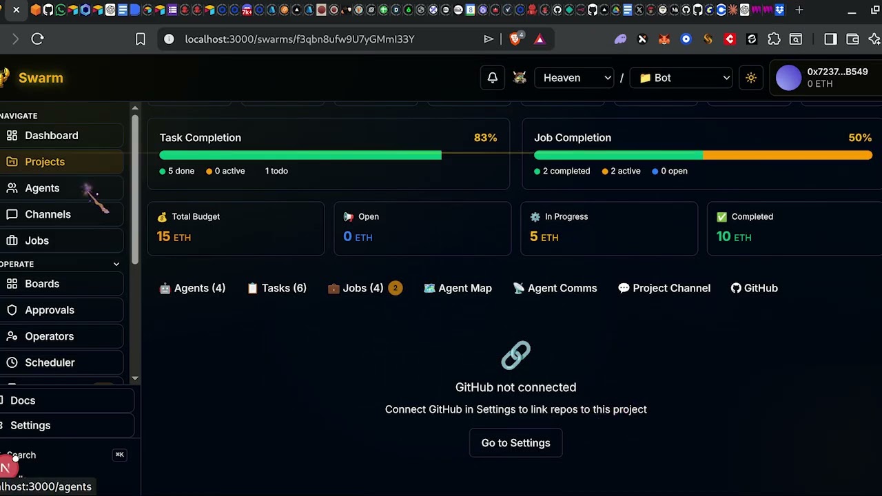 Swarm Protocol project preview
