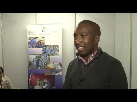 Ehlanzeni TVET College interview at Skills Development Summit 2015