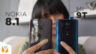 Xiaomi Mi 9T vs Nokia 8.1 (Nokia X7) Comparison Review