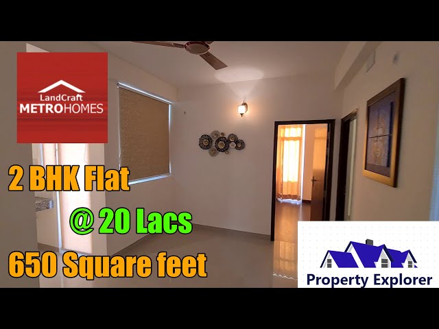 Land Craft Metro Homes 2BHK+1toilet @ 23.21 LAKH*
