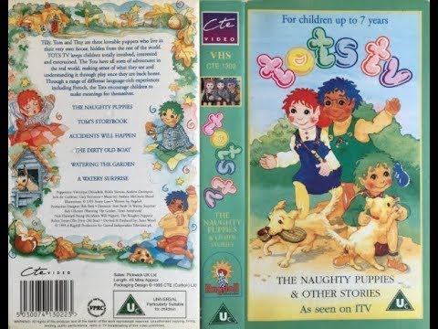 Tots TV  The Naughty Puppies and other stories vhs