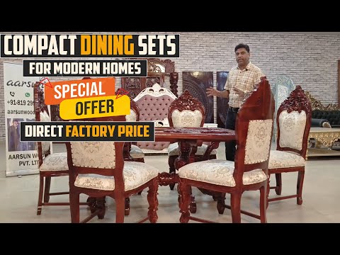 6 Seater Dining Table Design Ideas Video