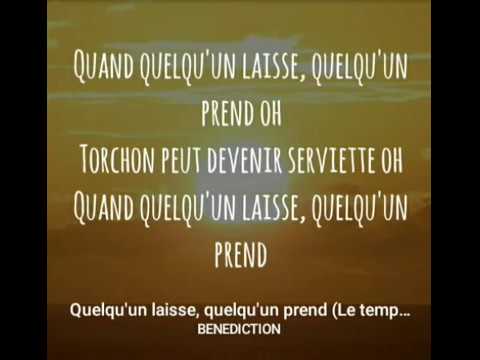TÉLÉCHARGER BENEDICTION QUAND QUELQUUN LAISSE QUELQUUN PREND MP3 MP3 PREND BENEDICTION TÉLÉCHARGER QUAND LAISSE QUELQUUN QUELQUUN