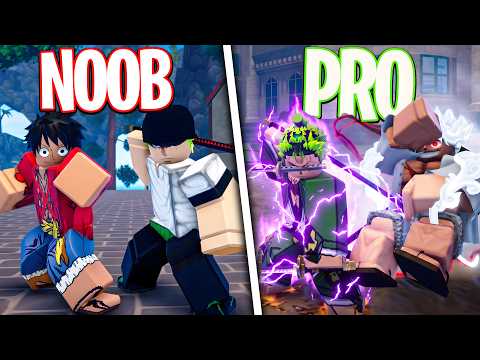 Going From NOOB TO 3SS ZORO & GEAR 5 LUFFY (DUO) Roblox Haze Seas